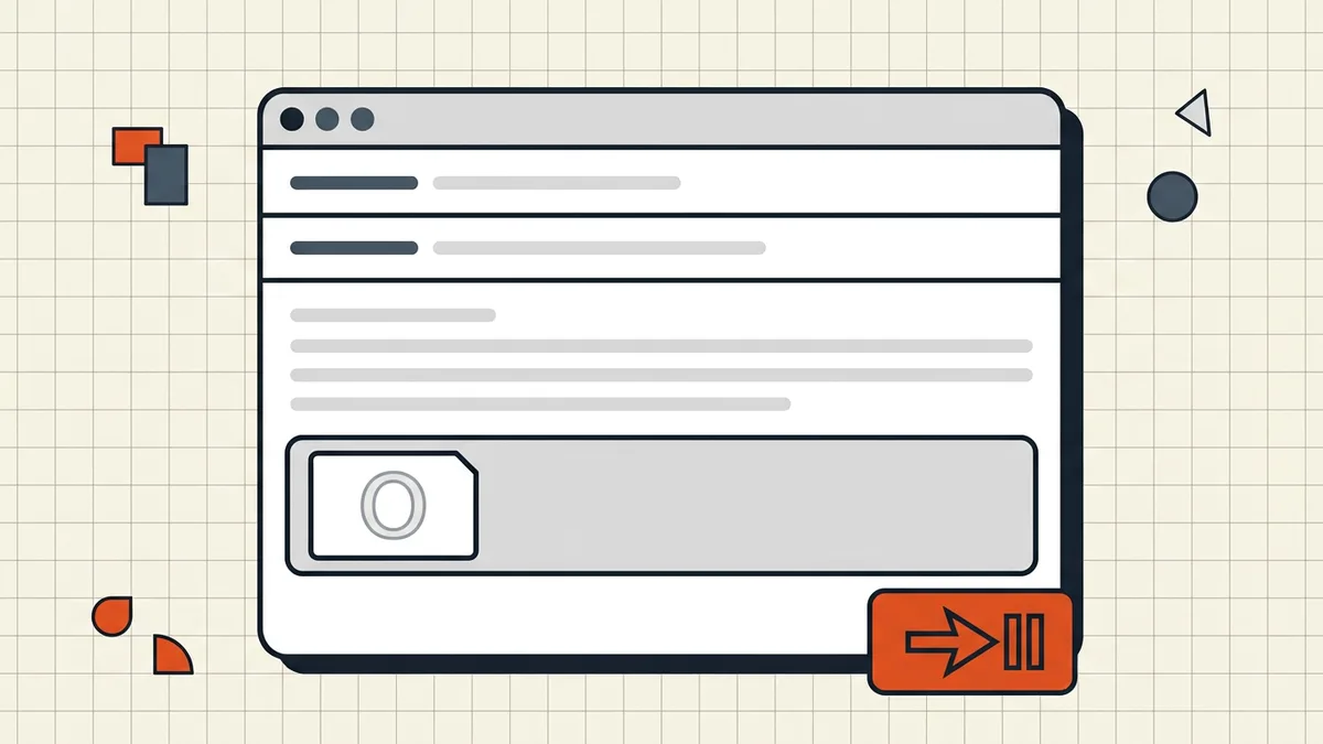 Envelope rejecting an empty document while a full document waits behind it