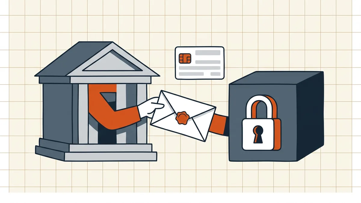 Delivery email with password-format hint highlighted
