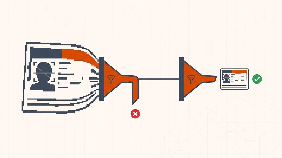 The 2 MB CEAC funnel: an oversized scan is rejected while a compressed copy passes through
