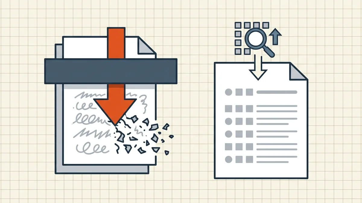 Scan redaction order: destroy text layer and pixels, then optionally re-OCR