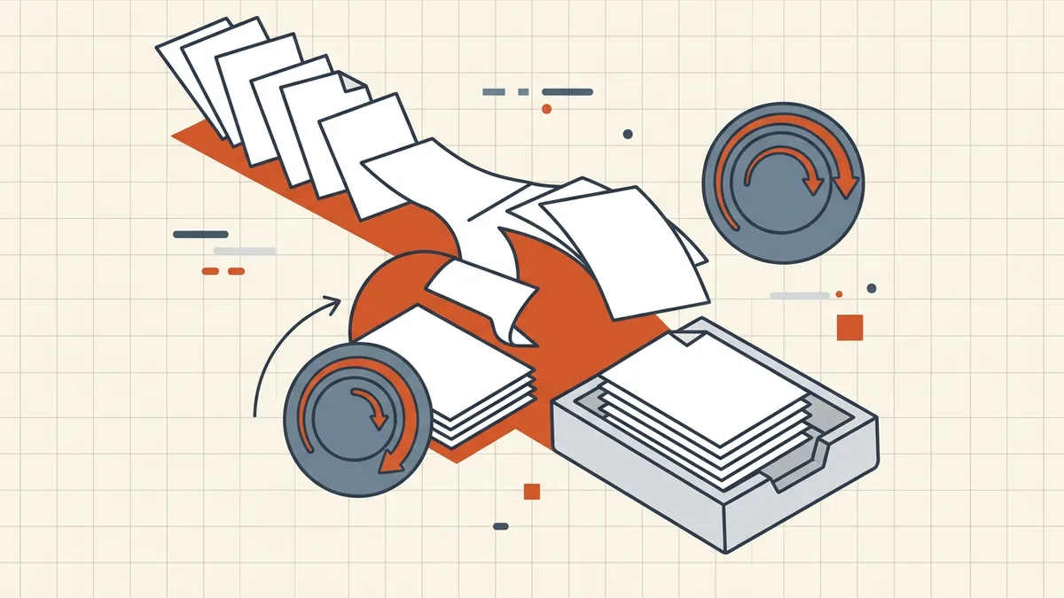 View-only rotation disappears at the printer while a stored page rotation travels with the file