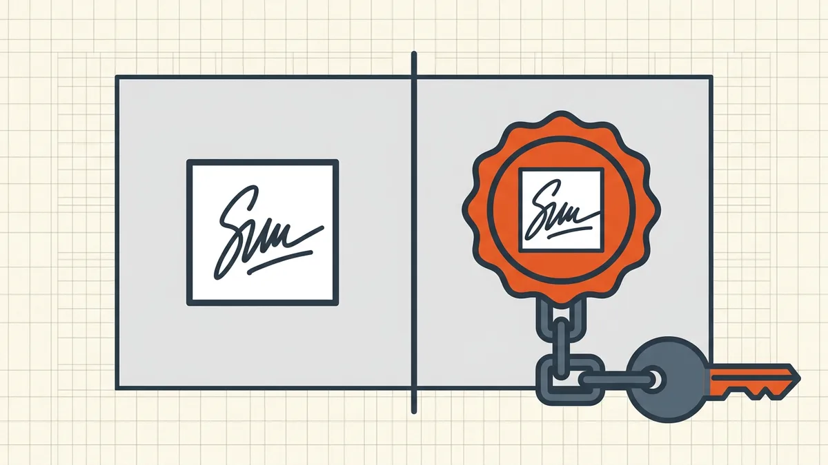 Signing moment sealed by a separate trusted clock token